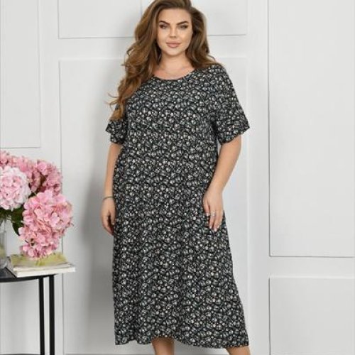 Платье Romeo life (56-60) 12 black (лето) Romeo life 12 black