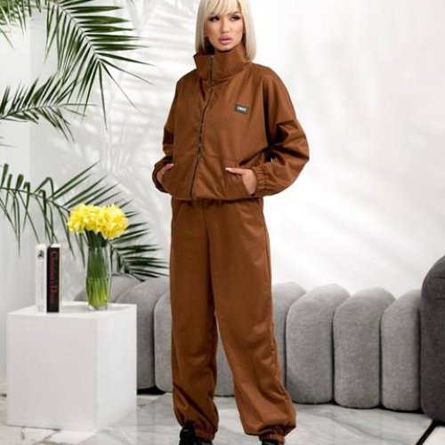 Костюм спорт Romeo life (46-52) 133-1 camel (деми) Romeo life 133-1 camel