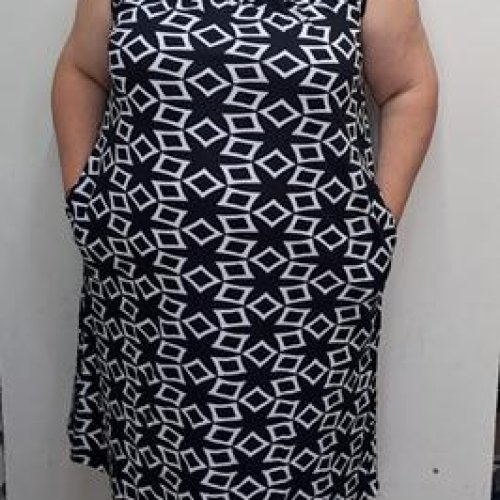 Сарафан Romeo life (50-60) 2025-2 black (лето) Romeo life 2025-2 black