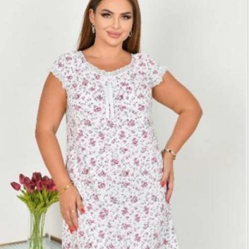 Пижама Romeo life (50-58) 617 white-pink (лето) Romeo life 617 white-pink