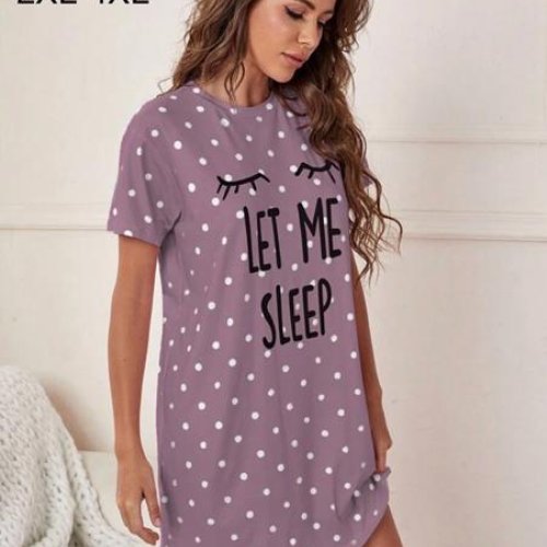 Ночнушка Romeo life (52-56) 6639-1 purple (лето) Romeo life 6639-1 purple