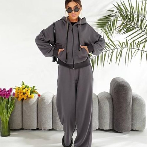 Костюм спорт Romeo life (44-50) 708 grey (деми) Romeo life 708 grey