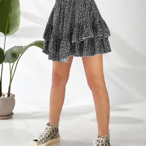 Юбка Romeo life (42-48) 743 black (лето) Romeo life 743 black