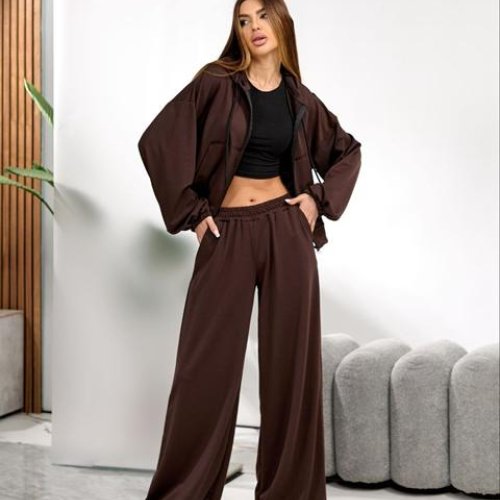 Костюм спорт Romeo life (42-56) 784 brown (деми) Romeo life 784 brown