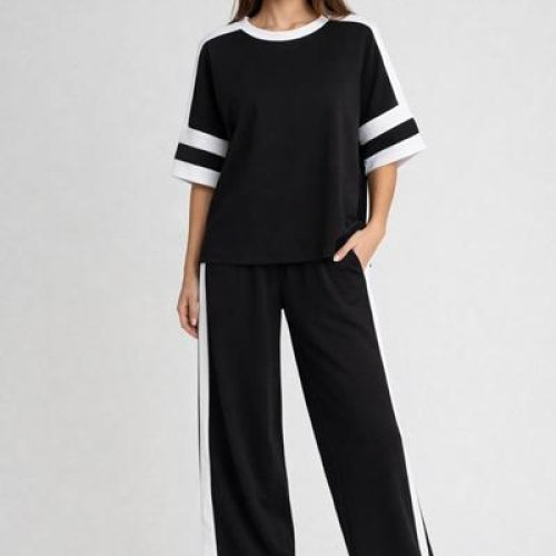 Костюм спорт Romeo life (42-56) 791 black (лето) Romeo life 791 black