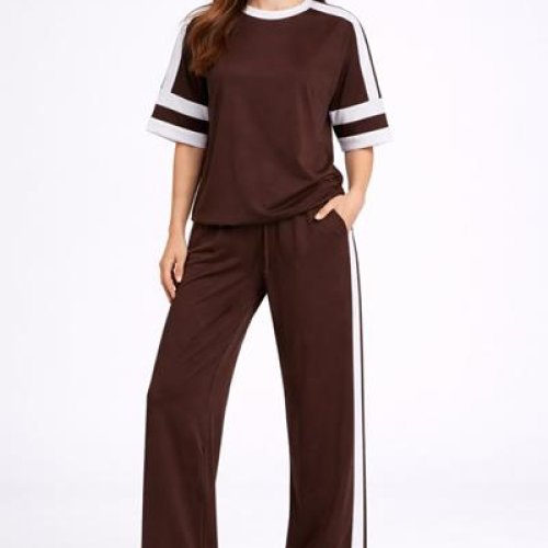 Костюм спорт Romeo life (42-56) 791 brown (лето) Romeo life 791 brown