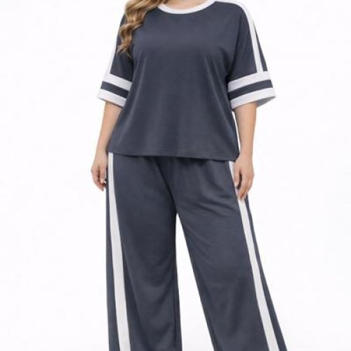 Костюм спорт Romeo life (42-56) 791 d.grey (лето) Romeo life 791 d.grey