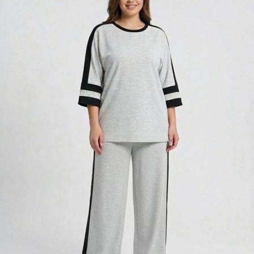 Костюм спорт Romeo life (42-56) 791 grey (лето) Romeo life 791 grey