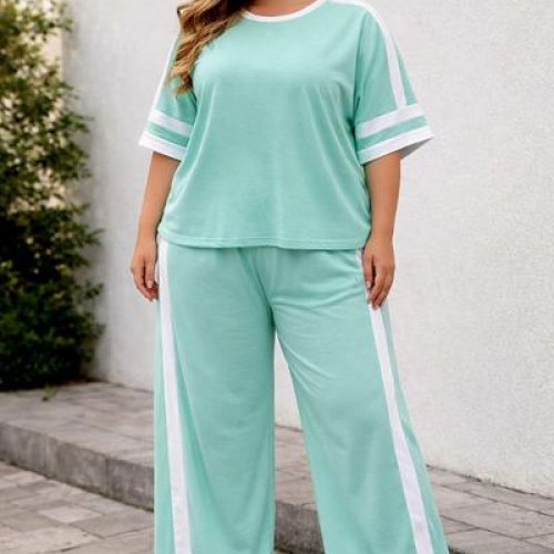 Костюм спорт Romeo life (42-56) 791 mint (лето) Romeo life 791 mint