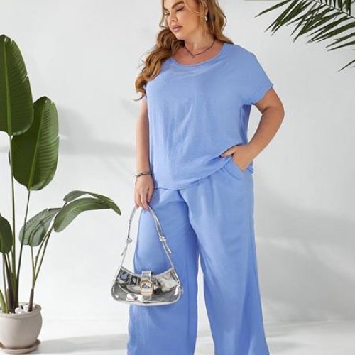 Костюм Romeo life (50-60) 802-5 l.blue (лето) Romeo life 802-5 l.blue