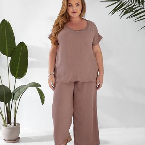 Костюм Romeo life (50-60) 802-7 beige (лето) Romeo life 802-7 beige