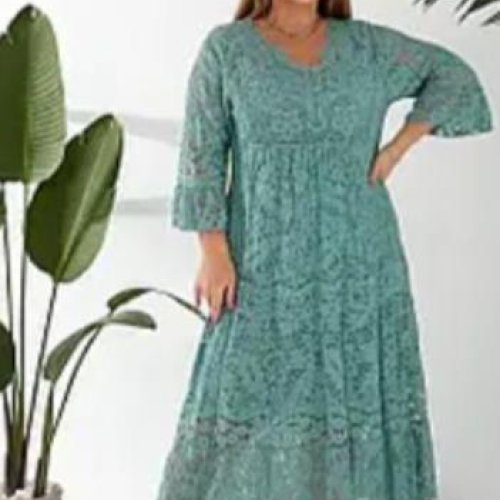 Платье Romeo life (54-62) RL1033 green (лето) Romeo life RL1033 green