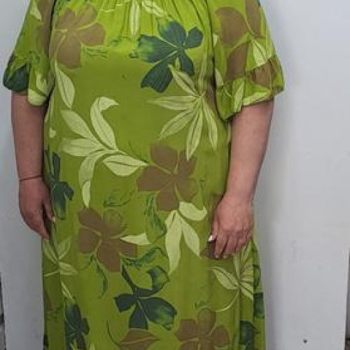 Платье Romeo life (54-60) RL1068 green (лето) Romeo life RL1068 green