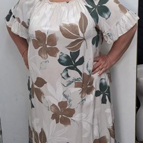 Платье Romeo life (54-60) RL1069 white (лето) Romeo life RL1069 white