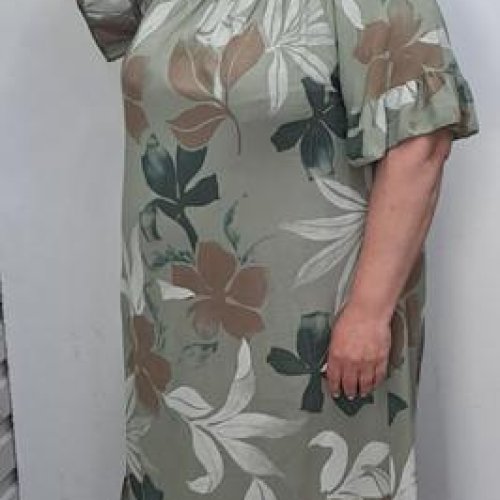 Платье Romeo life (54-60) RL1072 green (лето) Romeo life RL1072 green