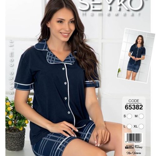 Пижама Disneyopt (S-XL) DS700-65382 navy (лето) Disneyopt DS700-65382 navy