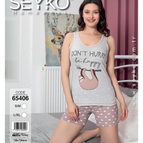 Пижама Disneyopt (S-XL) DS712-65406 grey (лето) Disneyopt DS712-65406 grey