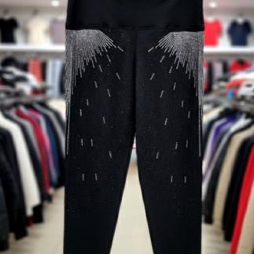 Лосины Julia (2XL-6XL) JL1004 black (деми) Julia JL1004 black