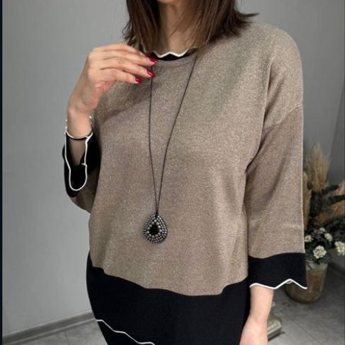 Свитер Julia (52-54) JL1008 beige (деми) Julia JL1008 beige