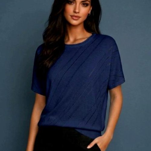 Американка Julia (50-52) JL1012 navy (лето) Julia JL1012 navy