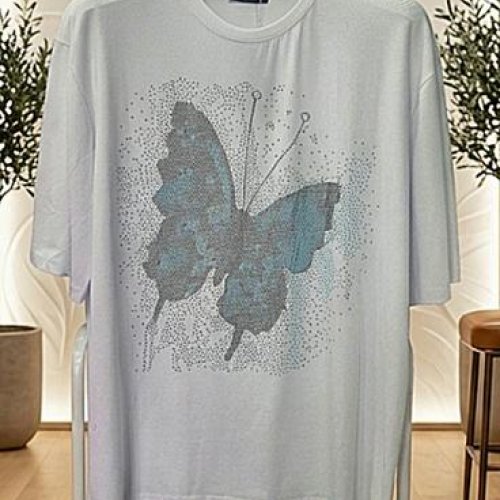 Футболка Julia (one size) JL1018 white (лето) Julia JL1018 white