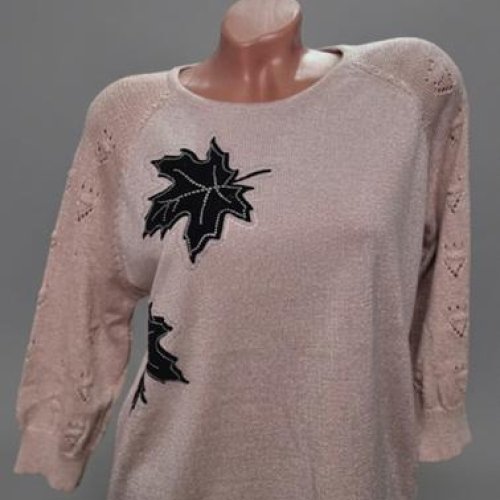 Свитер Julia (52-54) JL1020 beige (деми) Julia JL1020 beige