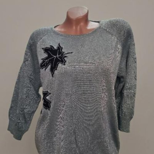 Свитер Julia (52-54) JL1025 d.grey (деми) Julia JL1025 d.grey