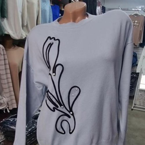 Свитер Julia (52-54) JL1036 l.blue (деми) Julia JL1036 l.blue