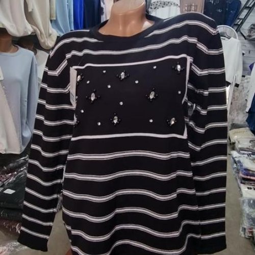 Свитер Julia (52-54) JL1055 black (деми) Julia JL1055 black