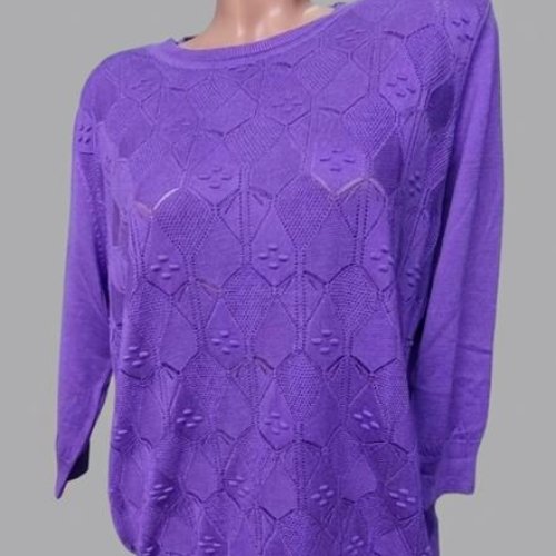 Свитер Julia (50-52) JL1074 lilac (деми) Julia JL1074 lilac