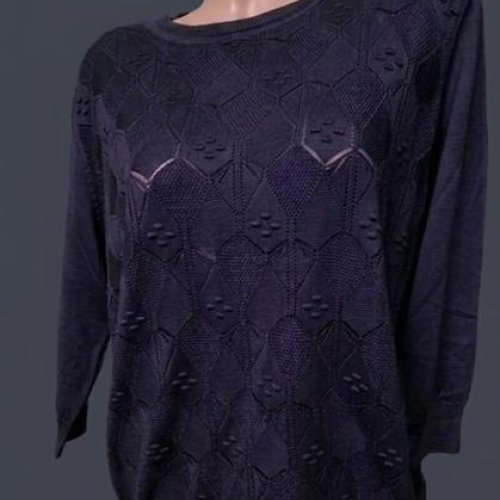 Свитер Julia (50-52) JL1077 black (деми) Julia JL1077 black