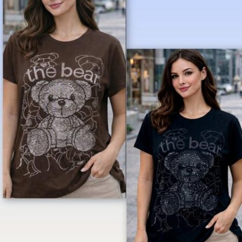 Футболка Julia (52-56) JL1083 black (лето) Julia JL1083 black