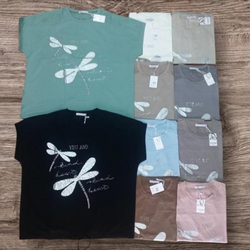 Футболка Julia (52-58) JL1102 l.grey (лето) Julia JL1102 l.grey