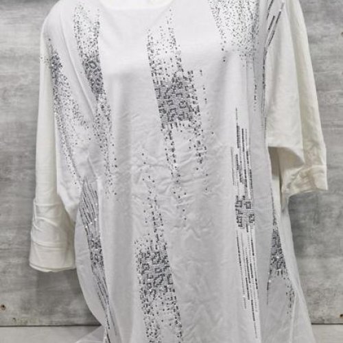 Футболка Julia (52-54) JL1103 white (лето) Julia JL1103 white