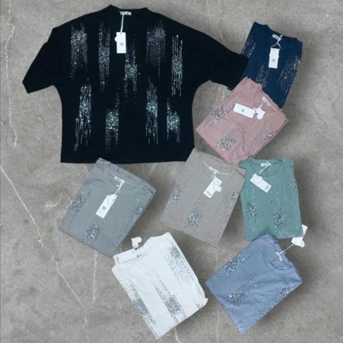 Футболка Julia (52-54) JL1105 grey (лето) Julia JL1105 grey