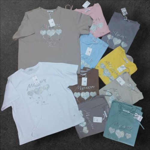 Футболка Julia (52-54) JL1118 l.beige (лето) Julia JL1118 l.beige