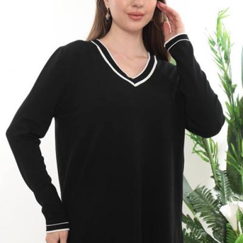 Свитер Julia (52-54) JL1138 black (деми) Julia JL1138 black