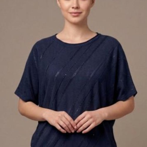 Американка Julia (50-52) JL1164 navy (деми) Julia JL1164 navy
