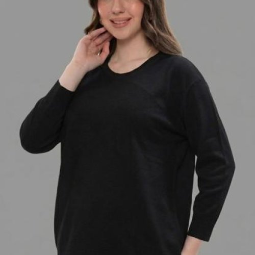 Свитер Julia (52-54) JL1166 black (деми) Julia JL1166 black