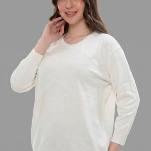 Свитер Julia (52-54) JL1167 white (деми) Julia JL1167 white