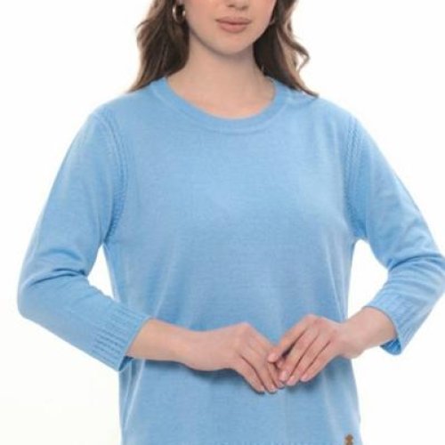 Свитер Julia (52-54) JL1170 l.blue (деми) Julia JL1170 l.blue