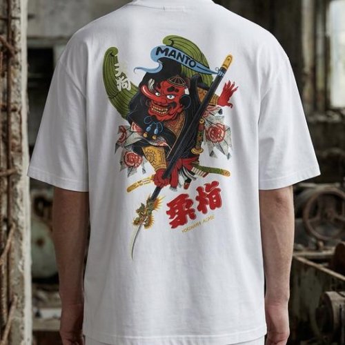 Футболка Madoka (M-3XL) 1394 white (лето) Madoka 1394 white