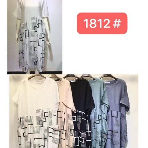 Платье Saint Wish (4XL-5XL) 1812 mix (лето) Saint Wish 1812 mix