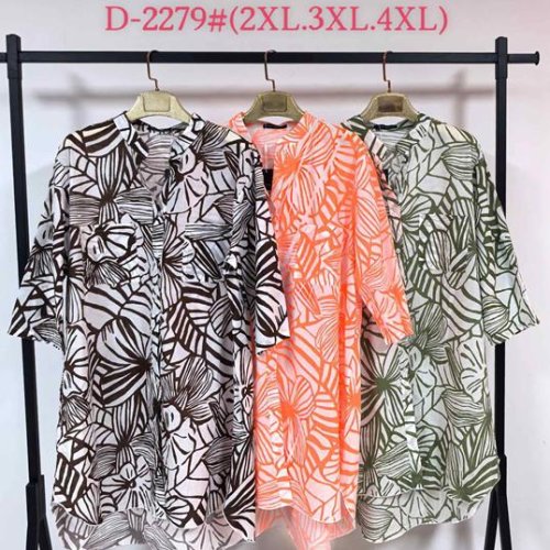 Платье Saint Wish (2XL-4XL) 2279 brown (лето) Saint Wish 2279 brown