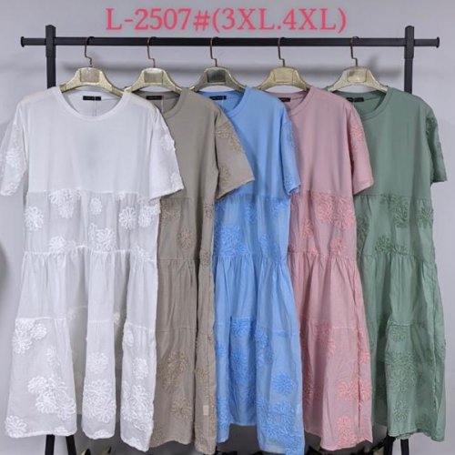 Платье Saint Wish (3XL-4XL) 2507 mix (лето) Saint Wish 2507 mix