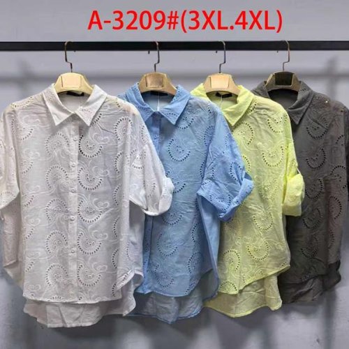 Рубашка Saint Wish (3XL-4XL) A3209 mix (лето) Saint Wish A3209 mix