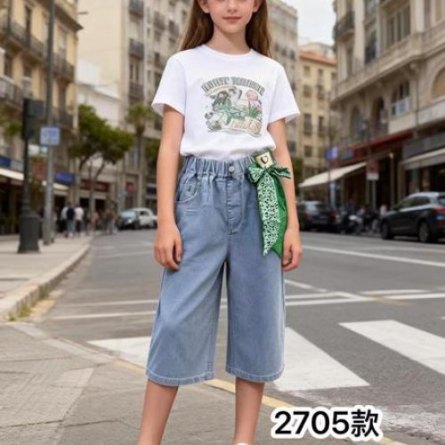 Бриджи ChicWear (27-32) 2705 l.blue (лето) ChicWear 2705 l.blue