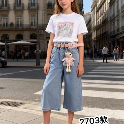 Бриджи ChicWear (27-32) 2703 l.blue (лето) ChicWear 2703 l.blue