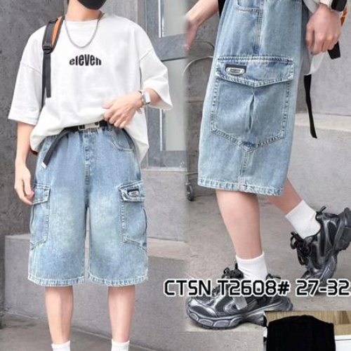 Шорты ChicWear (27-32) T2608 l.blue (лето) ChicWear T2608 l.blue