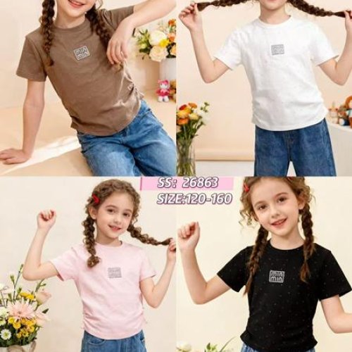 Футболка ChicWear (120-160) 26863 white (лето) ChicWear 26863 white